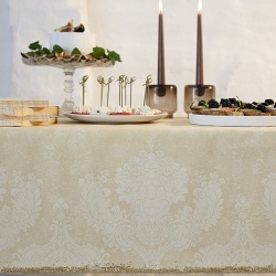 Duni Dunilin Servietten Royal Cream, 40 x 40 cm Duni Serie Royal Cream.