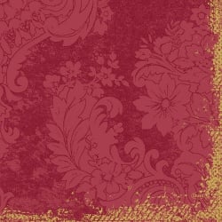 Duni Zelltuch Servietten Royal Bordeaux, 33 x 33 cm