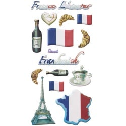 Klebe Softy Sticker Frankreich