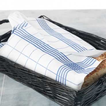 Duni Dunicel Servietten Towel Napkin in Blau, faltenfrei, 38 x 54 cm.