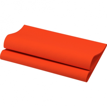 60er Pack Duni Dunisoft Servietten, 40 x 40 cm in Mandarin