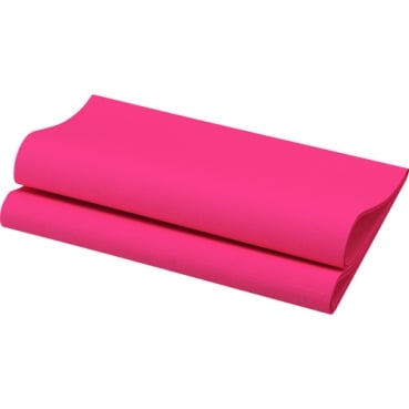 60er Pack Duni Bio Dunisoft Servietten, 40 x 40 cm in Fuchsia