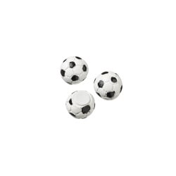 2x DEKOFIGUR Deko-Figuren 5 cm HOBBYFUN Tischdeko FUSSBALL Soccer FUßBALL 