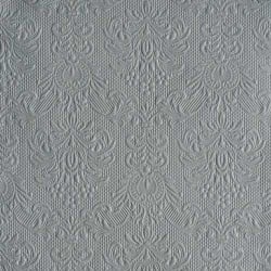 15er Pack Servietten Elegance in Grau, 33 x 33 cm