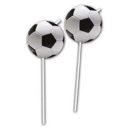 6 Trinkhalme Fußball