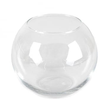 Glas Vase Kugel, Größe S, 11,5 cm