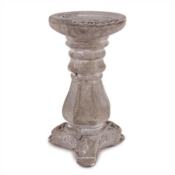 Kerzenständer Barock für Stumpen- und Kugelkerzen, 20,5 cm