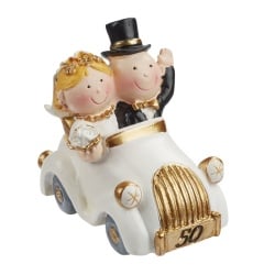 Jubiläumspaar Goldene Hochzeit im Auto, 65 mm