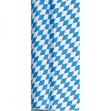 50 Meter Duni Papier Tischdeckenrolle Bayrische Raute, Breite 100 cm