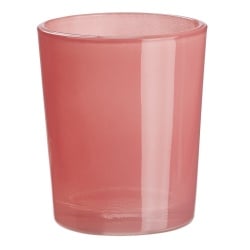 Teelichtglas in Altrosa, 70 mm