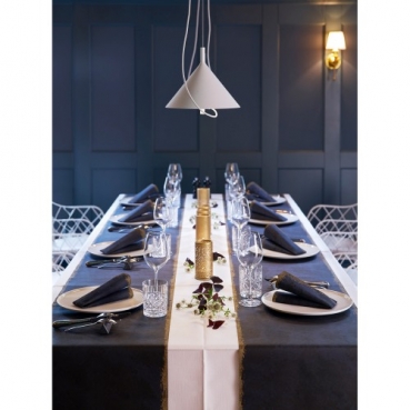 24 Meter Rolle Duni Dunicel Tischläufer Royal Black Duni Kollektion Royal Black.