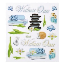 Klebe Sticker -Wellness Oase-