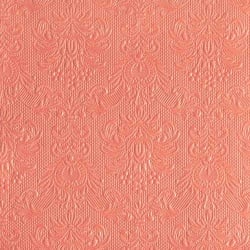 15er Pack Servietten Elegance in Apricot, 33 x 33 cm