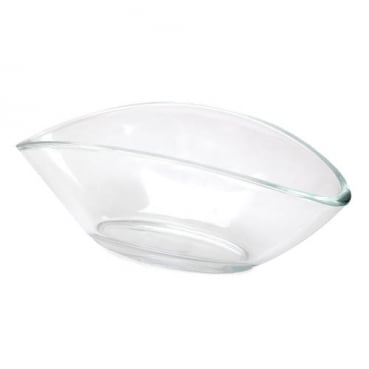 Kleine Glasschale oval, klar, 16,5 cm