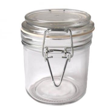 Deko Einmachglas, Windlicht mit Bügelverschluss, 10 cm