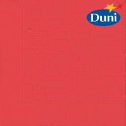 Duni Klassik Servietten in Rot, 40 x 40 cm