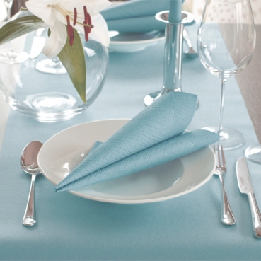 Duni Klassik Servietten in Mint Blue, 40 x 40 cm Duni Klassik Servietten in Mint Blue, 40 x 40 cm.