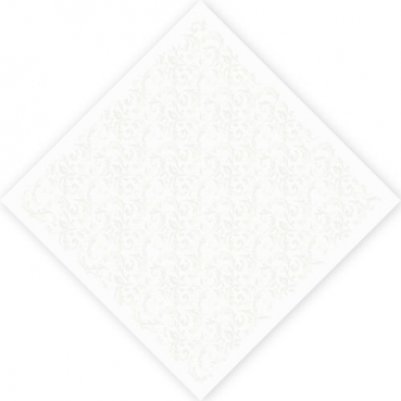 Duni Dunicel Mitteldecken Saphira in Weiß