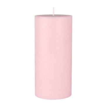 Duni Stearin Stumpenkerze in Soft Pink, 150 x 70 mm, 50 h Brenndauer