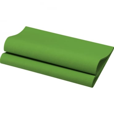 60er Pack Duni Bio Dunisoft Servietten, 40 x 40 cm in Leaf Green