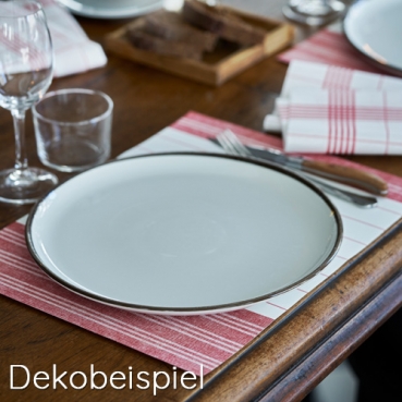 Duni Dunicel Tischsets Towel Rot, 30 x 40 cm Dekobeispiel - Duni Dunicel Tischsets Towel Rot, 30 x 40 cm