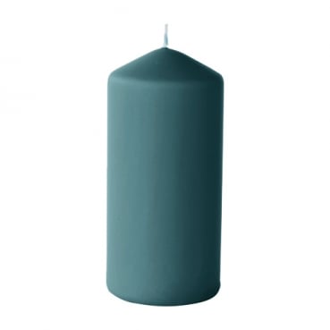 Duni Stumpenkerze in Ocean Teal, 150 x 70 mm, 50 h Brenndauer