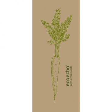 Duni ecoecho® Zelltuch Spender Servietten Veggies, 1-lagig, 32 cm