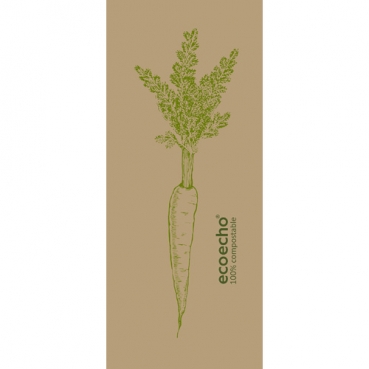 Duni ecoecho® Zelltuch Spender Servietten Veggies, 1-lagig, 32 cm