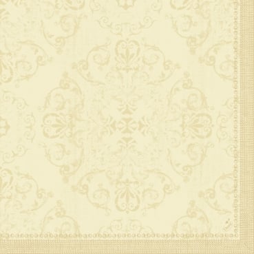 Duni Dunilin Servietten Opulent in Cream, 40 x 40 cm