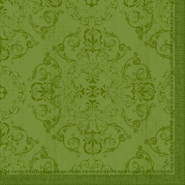 Duni Dunilin Servietten Opulent in Leaf Green, 40 x 40 cm