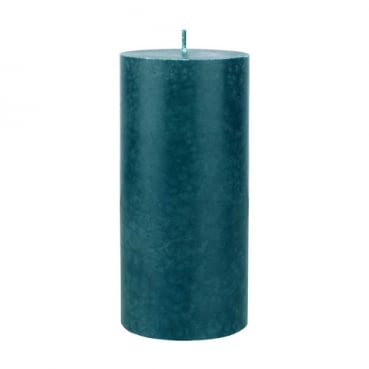 Duni Stearin Stumpenkerze in Ocean Teal, 150 x 70 mm, 50 h Brenndauer