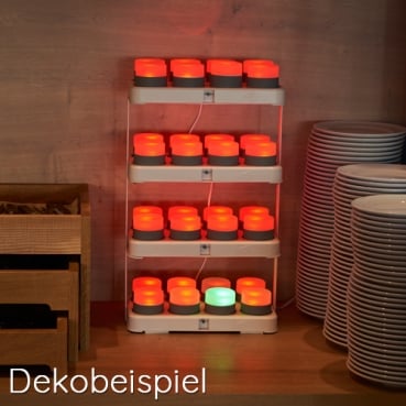 Duni Halterung für 4 LED Mini Lamp Ladestationen, max. 32 LED-Kerzen Duni Halterung für 4 Ladestationen, max. 32 LED-Kerzen