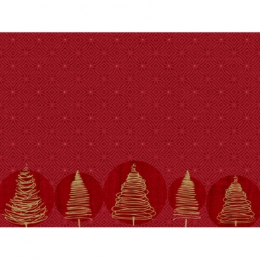 Duni Papier Tischsets Elegant Trees, 30 x 40 cm