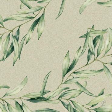 Duni Dunisoft Servietten Foliage, 40 x 40 cm