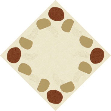 Duni Dunicel Mitteldecken Earthy