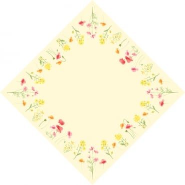 Duni Dunisilk® Mitteldecken Poppy Field, abwischbar