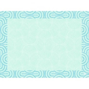 Duni Papier Tischsets Breeze Mint Blue, 30 x 40 cm
