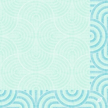 Duni Zelltuch Servietten Breeze Mint Blue, 40 x 40 cm