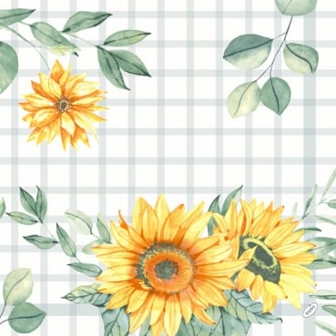 Duni Klassik Servietten Sunflower Day, 40 x 40 cm