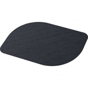 Bio Dunicel® Tischsets Stucco in Schwarz, 28 x 38 cm