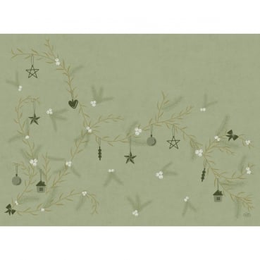 Bio Dunicel® Tischsets Noël Pistachio, 30 x 40 cm