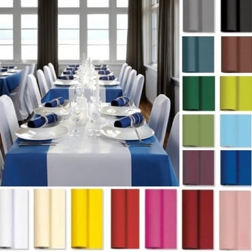 25 Meter Duni Dunicel Tischdeckenrolle in 18 Farben, Breite 1,18 m