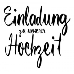 Hochzeit Stempel: Einladung zu unserer Hochzeit