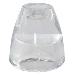 Duni Glas Kerzenhalter 2 in 1 für Spitzkerzen, Leuchterkerzen und Teelichter Duni Glas Kerzenhalter 2 in 1 für Spitzkerzen, Leuchterkerzen und Teelichter.