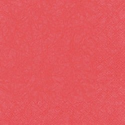 20er Pack Servietten Modern Colors rot, 33 x 33 cm