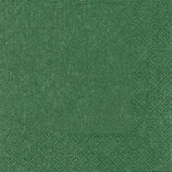 20er Pack Servietten Modern Colors tannengrün, 33 x 33 cm