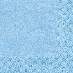 20er Pack Servietten Modern Colors hellblau, 33 x 33 cm