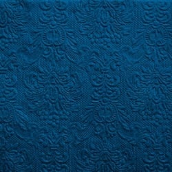 15er Pack Servietten Elegance blau, 33 x 33 cm