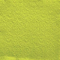 15er Pack Servietten Elegance grün, 33 x 33 cm