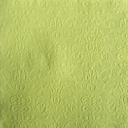 15er Pack Servietten Elegance hellgrün, 33 x 33 cm